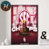 Florida Atlantic Owls Back 2 Back 2025 AAC Softball Regular Season Champions Home Decor Poster Canvas