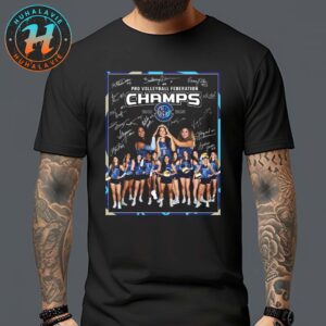 Congrats Orlando Valkyries Named To Pro Volleyball Federation Champions 2025 Unisex T-Shirt