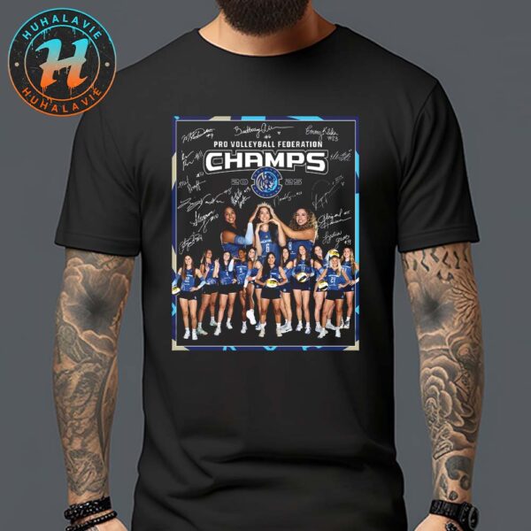 Congrats Orlando Valkyries Named To Pro Volleyball Federation Champions 2025 Unisex T-Shirt