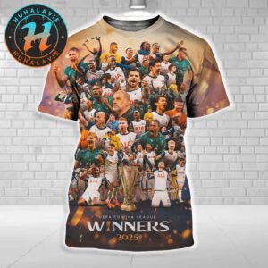 Congrats Tottenham Hotspur FC Named To Champions 2025 UEFA Europa League All Over Print Shirt