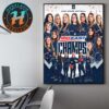 Texas Longhorns Are Crowned The Champions 2025 Southeastern Conference Rowing Home Decor Poster Canvas