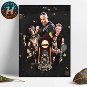 Congrats Wake Forest University NCAA Men’s Tennis 2025 National Champions Home Decor Poster Canvas
