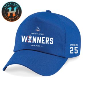Crystal Palace FC Emirates FA Cup Winners 2025 Champions Junior Classic Cap Snapback Hat