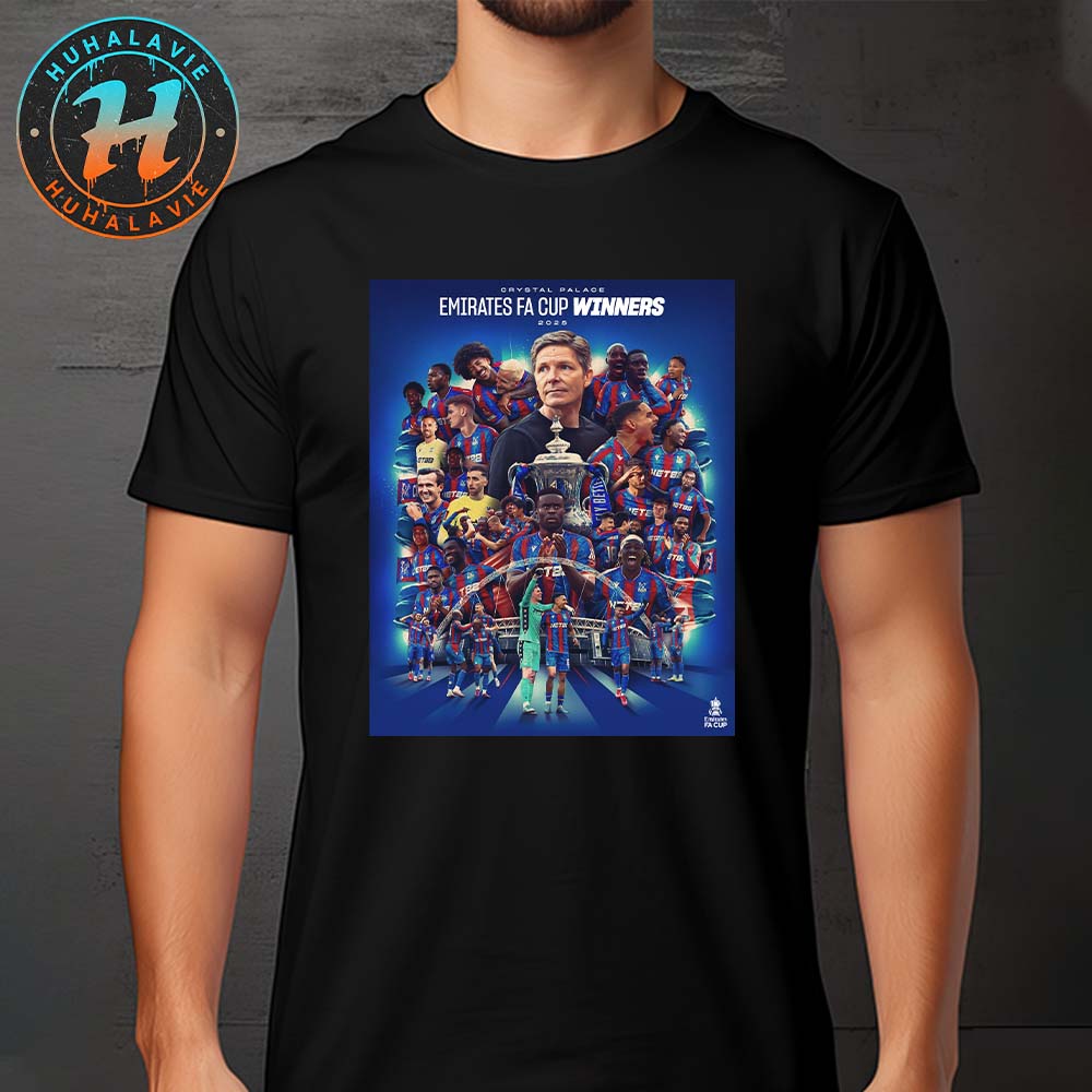 Crystal Palace FC Named To 2025 Champions Emirates FA Cup Unisex T-Shirt Crystal Palace FC Named To 2025 Champions Emirates FA Cup Unisex T-Shirt