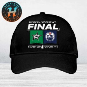 Dallas Stars Vs Edmonton Oilers 2025 Western Conference Finals NHL Matchup Stanley Cup Playoffs Classic Cap Snapback Hat