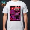 Coheed And Cambria The Infinite Arc Tour 2025 Dates List Kicks Off In Salem VA On May 10 2025 Two Sided Print Unisex T-Shirt