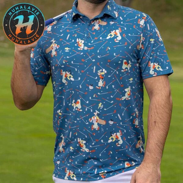 Disney Goofy Golf Summer Vacation RSVLTS Polo Shirt