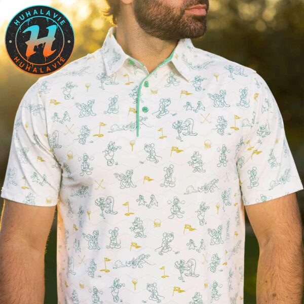 Disney Mickey’s Fairway Friends RSVLTS Summer Gift For Fan 2025 Polo Shirt
