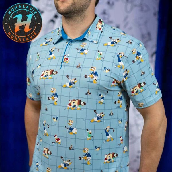 Disney’s Donald Duck 90th Duffin Donald Summer Gift For Fan RSVLTS Polo Shirt