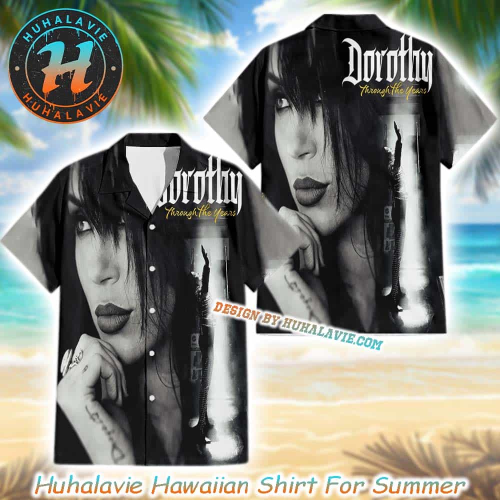 Dorothy Through The Years Album Cover Music For Family Hawaiian Shirt Dorothy Through The Years Album Cover Music For Family Hawaiian Shirt