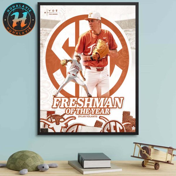 Dylan Volantis Are The 2025 SEC Baseball Freshman Of The Year Home Decor Poster Canvas