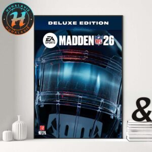 EA Sports Madden NFL 26 Deluxe Edition Cover Home Decor Poster Canvas