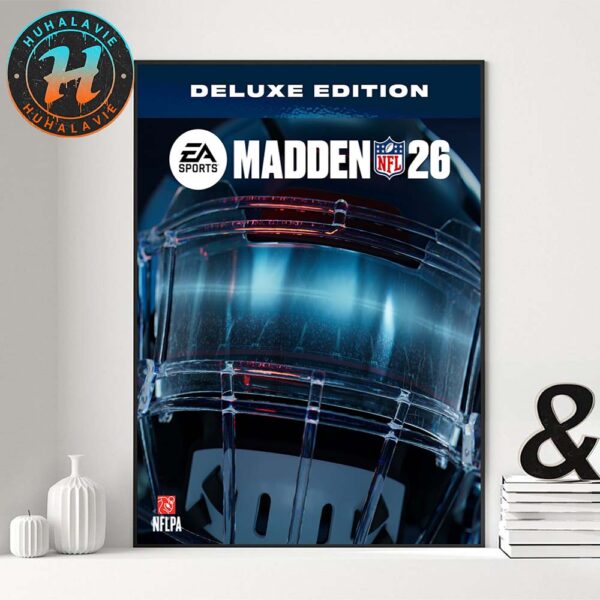 EA Sports Madden NFL 26 Deluxe Edition Cover Home Decor Poster Canvas