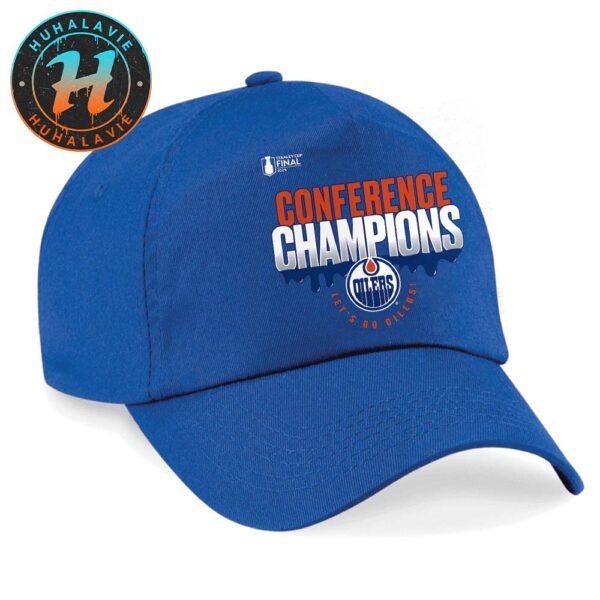 Edmonton Oilers 2025 Western Conference Champions Local Hometown NHL Stanley Cup Classic Cap Snapback Hat