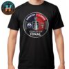 Connor McDavid Vs Aleksander Barkov In Matchup Edmonton Oilers Vs Florida Panthers NHL 2025 Stanley Cup Final Unisex T-Shirt