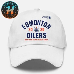Edmonton Oilers Western Conference Final 2025 Stanley Cup Playoffs NHL Snapback Hat Classic Cap