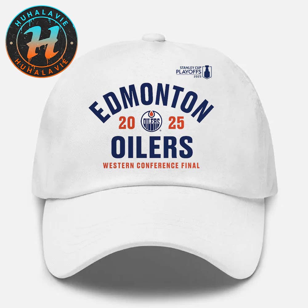 Edmonton Oilers Western Conference Final 2025 Stanley Cup Playoffs NHL Snapback Hat Classic Cap Edmonton Oilers Western Conference Final 2025 Stanley Cup Playoffs NHL Snapback Hat Classic Cap