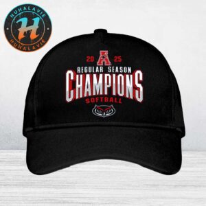 Florida Atlantic Owls Back 2 Back 2025 AAC Softball Regular Season Champions Classic Cap Snapback Hat