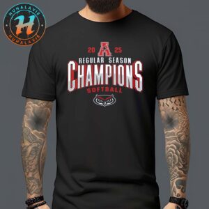 Florida Atlantic Owls Back 2 Back 2025 AAC Softball Regular Season Champions Unisex T-Shirt