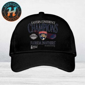 Florida Panthers Back-To-Back 2025 Eastern Conference Champions NHL Stanley Cup Cap Hat