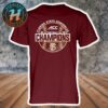 Florida Atlantic Owls Back 2 Back 2025 AAC Softball Regular Season Champions Unisex T-Shirt