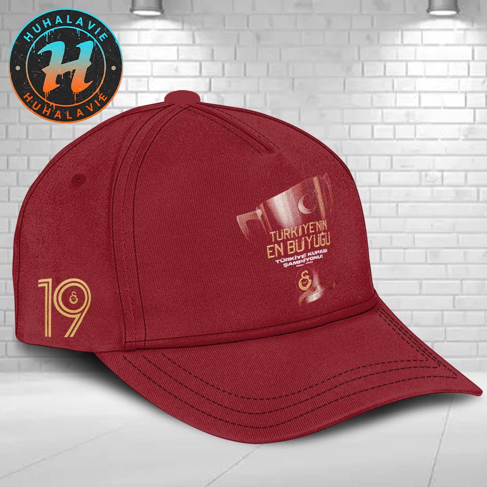 Galatasaray Turkiye Kupasi Sampiyonluk 19x Ziraat Turkiye Kupasi Champions 2024-2025 Classic Cap Snapback Hat Galatasaray Turkiye Kupasi Sampiyonluk 19x Ziraat Turkiye Kupasi Champions 2024-2025 Classic Cap Snapback Hat