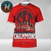 Arkansas Razorbacks Are The 2025 SEC Men’s Track And Field Outdoor Champions All Over Print Shirt