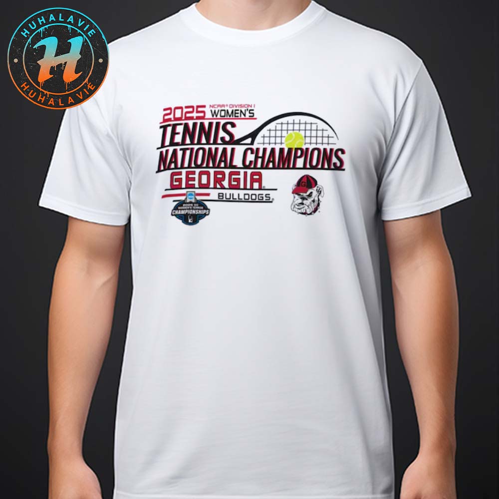 Georgia Bulldogs Champion 2025 NCAA Division I Women's Tennis National Champions Vintage T-Shirt Georgia Bulldogs Champion 2025 NCAA Division I Women's Tennis National Champions Vintage T-Shirt
