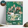 Texas Tech Red Raiders Named To 2025 Big 12 Softball Conference Tournament Champions Home Decor Poster Canvas
