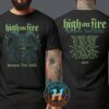 High on Fire European And UK Tour 2025 Dates List For October-November Two Sided Print Unisex T-Shirt