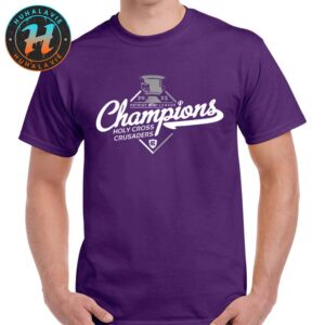 Holy Cross Crusaders Baseball Named To 2025 Patriot League Champions Logo Unisex T-Shirt