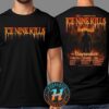 Barcelona Rock Fest Full Lineup In Santa Coloma de Gramenet Spain On June 26-29 2025 Two Sided Print Unisex T-Shirt