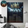 Durand Jones And The Indications Flower Tour 2025 With The Psycodelics Dates List Home Decor Poster Canvas