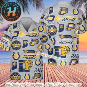 Indiana Pacerss Tropical Basketball Team NBA Collections 2025 Hawaiian Shirt