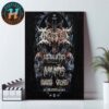 Ingested Poster In Australia Eviscerator Tour 2025 On July 24th-26th Home Decor Poster Canvas