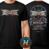 Ingested Sydney AU Poster Music At Crowbar On July 25th Australia Tour 2025 Two Sided Print Vintage T-Shirt