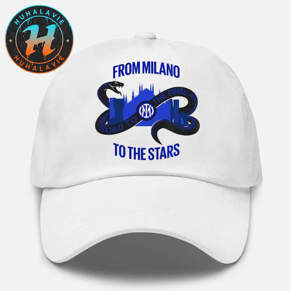 Inter Milan Road To The Final From Milano To The Stars Classic Cap Snapback Hat Inter Milan Road To The Final From Milano To The Stars Classic Cap Snapback Hat