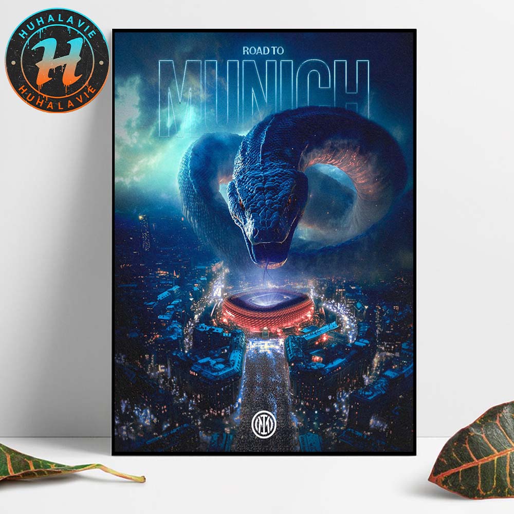 Inter Milan Road To The Stars Munich On May 31 2025 Home Decor Poster Canvas Inter Milan Road To The Stars Munich On May 31 2025 Home Decor Poster Canvas