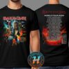 Iron Maiden I San Eddie On The Run For Your Lives World Tour 2025 Exclusive Unisex T-Shirt