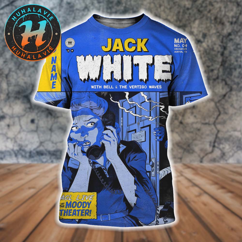 Jack White Austin TX Night One Poster At ACL Live at The Moody Theater On May 4 2025 All Over Print Shirt Jack White Austin TX Night One Poster At ACL Live at The Moody Theater On May 4 2025 All Over Print Shirt