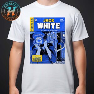 Jack White Austin TX Night One Poster At ACL Live at The Moody Theater On May 4 2025 Classic T-Shirt