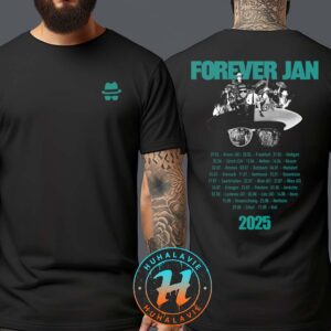 Jan Delay Forever Jan Tour 2025 Dates List Merch Two Sided Print Unisex T-Shirt