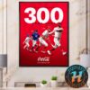 Kyle Schwarber Becomes The 11th Active Player With 300 Career Home Runs Home Decor Poster Canvas