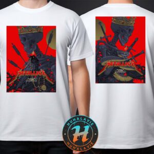 Metallica Columbus OH M72 Sonic Temple Full Show Poster On May 9th And 11th 2025 At Historic Crew Stadium Two Sided Print T-Shirt