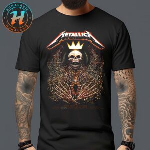 Metallica M72 Charlotte Pop-Up Shop Poster For Charlotte North Carolina At Bank of America Stadium On May 31 North American Tour 2025 Unisex T-Shirt