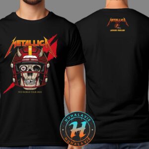 Metallica M72 Landover Pop-Up Shop Merch Tee Landover Maryland At Northwest Stadium On May 28 2025 Two Sided Print T-Shirt