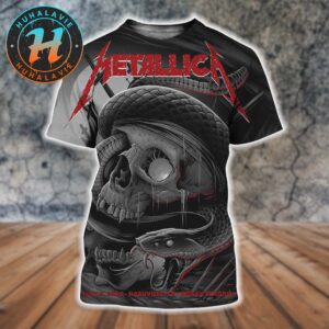 Metallica M72 Nashville Night 2 Event Poster For Nashville TN At Nissan Stadium On May 3rd M72 World Tour 2025 All Over Print Shirt