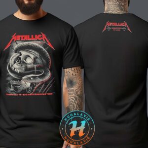Metallica M72 Nashville Night 2 Event Tee For May 3rd M72 World Tour 2025 In Nashville TN At Nissan Stadium Two Sided Print Classic T-Shirt