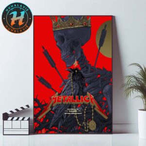 Metallica M72 Sonic Temple Night 1 Poster For Columbus OH At Historic Crew Stadium On May 9 M72 Met On Tour 2025 Home Decor Poster Canvas