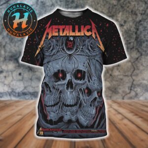 Metallica M72 Sonic Temple Pop-Up Shop Poster For Columbus OH At Historic Crew Stadium Two Night On May 9 And 11 M72 World Tour 2025 All Over Print Shirt